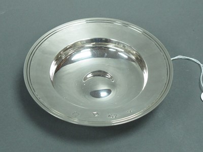 Lot 32 - A Hallmarked Silver Armada Dish, RC, London...