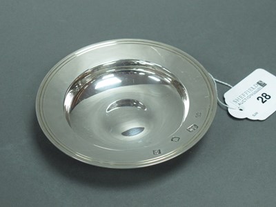 Lot 28 - A Hallmarked Silver Armada Dish, RC, London...
