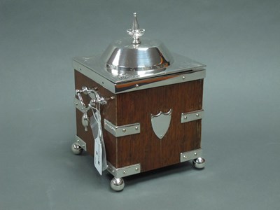 Lot 5 - A Handsome John Grinsell Plated Mounted Twin...