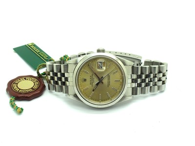 Lot 241 - Rolex; A 1990's Stainless Steel Oyster...