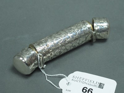 Lot 66 - A Victorian Hallmarked Silver Double Ended...