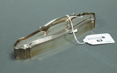Lot 63 - An Elegant Hallmarked Silver Mounted Nail...