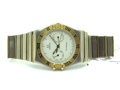 Lot 238 - Omega; A 1990's Bi-Metal Constellation Quartz...