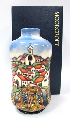 Lot 1138 - A Moorcroft vase decorated in the Andalusia...