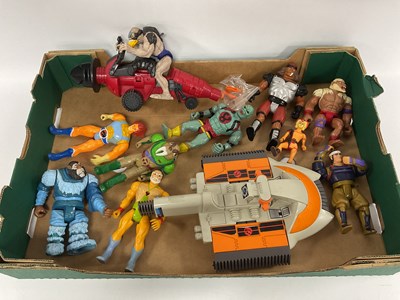 Lot 583 - Twelve Circa 1980's Thundercats plastic action...