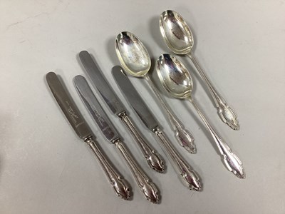 Lot 10 - A Set of Three Hallmarked Silver Spoons, CB&S,...