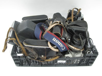 Lot 1418 - Cameras; Canon EOS500N with 28-80mm f/3.5-5.6,...