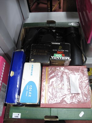 Lot 1090 - Camera Lenses; Tokina RMC II 80-200mm f/4.5 x2,...