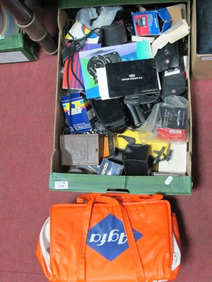 Lot 1133 - Camera Accessories to include Agfa Agfachrome...