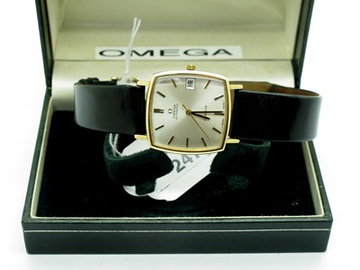 Lot 247 - Omega; A 1970's 9ct Gold Cased Automatic...