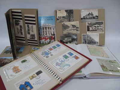 Lot 1419 - Mid XX Century Greetings Cards, food and...