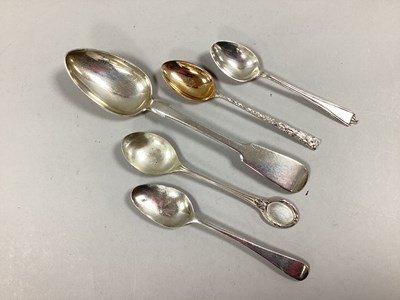 Lot 8 - A Provincial Hallmarked Silver Fiddle Pattern...