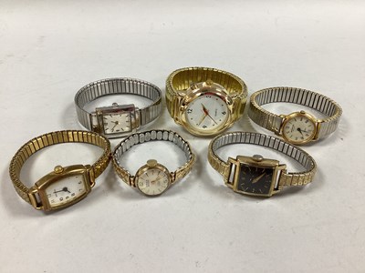 Lot 294 - EMKA; A Dainty 9ct Gold Cased Ladies...