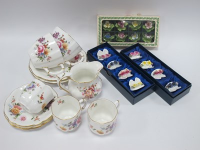 Lot 1176 - Adderley and Two Anysley Boxed Sets of Ceramic...