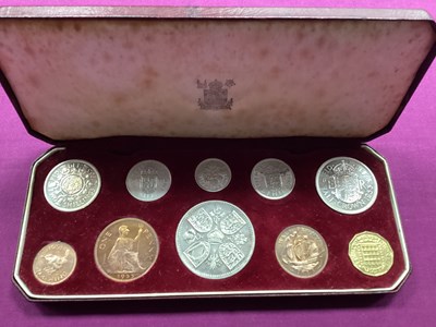 Lot 77 - 1953 Royal Mint QEII Coronation Ten Coin Proof...