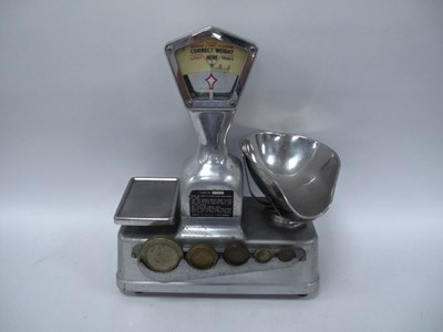 Lot 1462 - A Vandome & Hart London Slope Scales, 41b...