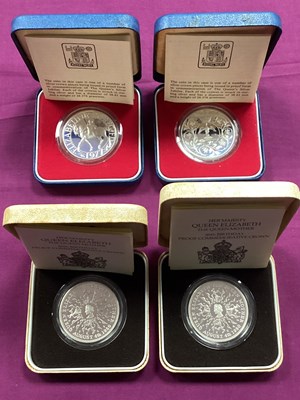 Lot 109 - Collection Of Four Royal Mint Silver Proof...