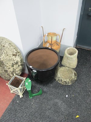 Lot 1167 - Mixed Misc Items, including cast iron painted...