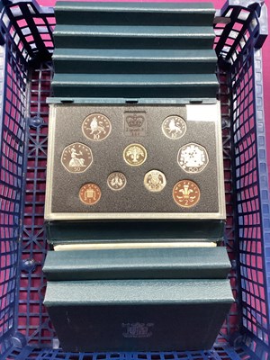 Lot 35 - Collection Of Twelve Royal Mint UK Proof Year...