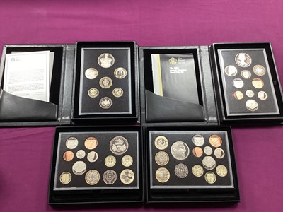 Lot 25 - Four Royal Mint Proof Year Coin Sets, 2010,...