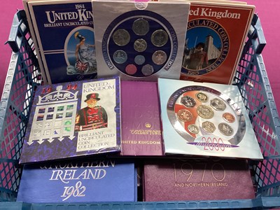Lot 23 - Collection Of GB Coins And Coin Sets, includes...