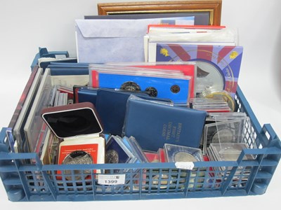 Lot 1399 - A Very Large Collection of Commemorative Coins,...
