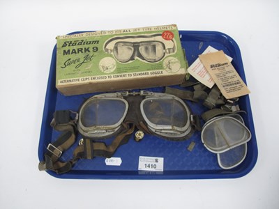 Lot 1410 - A Vintage Stadium Mark 9 Super Jet Goggle Set,...