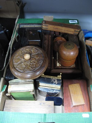 Lot 1078 - A Large Quantity of Wooden Boxes, to include...