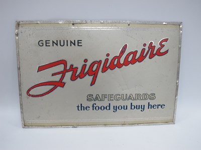 Lot 1361 - An Original Circa 1950s Double-Sided Tin Shop...
