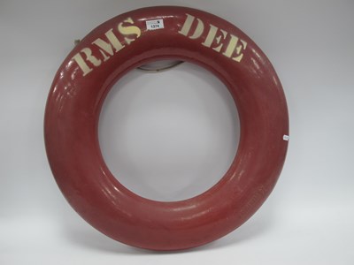 Lot 1374 - A Circa Mid 1900s Life Buoy 24 Perrybody...