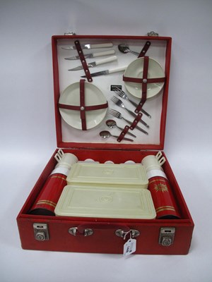 Lot 1448 - A Circa 1950s Sirram Motorists Picnic Cased Set.
