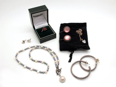 Lot 178 - A Collection of Silver Jewellery, to include...