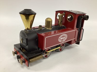 Lot 813 - A Mamod S.L.3 Live Steam 'O' Gauge/7mm 0-4-0...