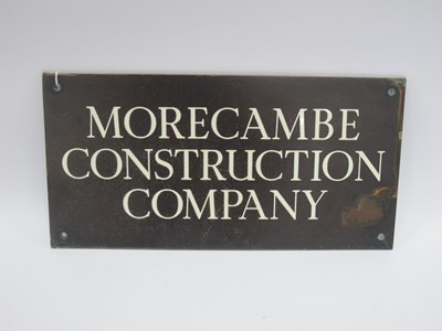 Lot 1362 - A Mid 1900 Heavy Bronze Advertising Sign for...