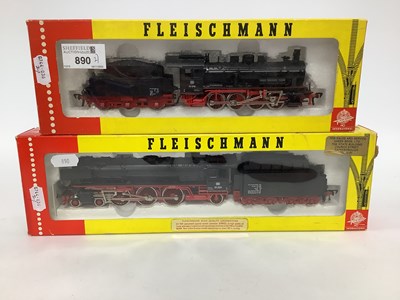 Lot 890 - Two Fleischmann 'HO' Gauge DB Rail Continental...