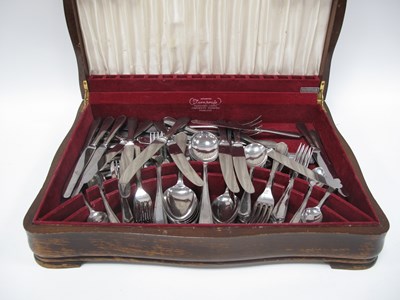 Lot 1294 - A Mid 1900s Cutlery Cased Set of approx 115...