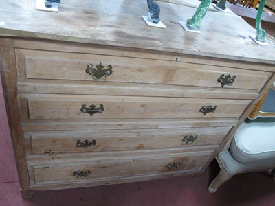 Lot 1565 - Early XX Century Pine and Beech (?) Storage...