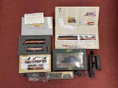 Lot 438 - Five 'HO' Gauge U.S.A. Outline Steam...