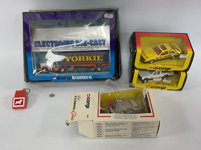 Lot 625 - Four Circa 1980's Corgi Diecast Model Vehicles...