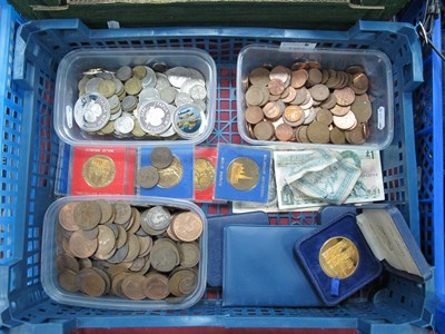 Lot 1383 - Large Collection of Coins and Banknotes,...