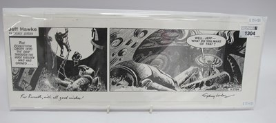 Lot 1304 - Jeff Hawke #H2784 Comic Strip Print. This...