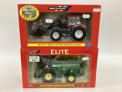 Lot 845 - Two Britains 1:32 Scale Diecast Model Farm...