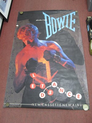Lot 1536 - David Bowie, Let's Dance Poster, featuring...