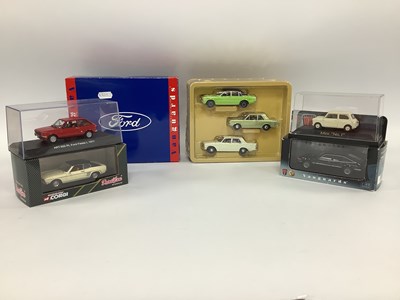 Lot 728 - Seven 1:43rd Scale Diecast Model Cars by Lledo...