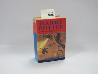 Lot 1335 - Harry Potter 'And The Goblet of Fire'...