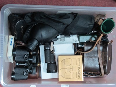 Lot 1137 - Binoculars; Mother of Pearl opera glasses...