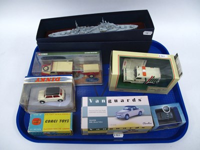 Lot 1369 - A Group of Die-cast Vehicles and a Warship...