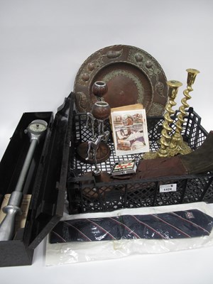 Lot 1424 - A Collection of Metalware and Miscellaneous,...