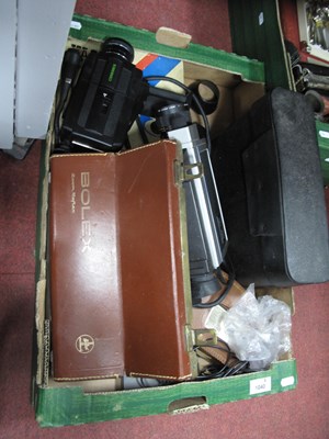 Lot 1040 - Cine Cameras: Cinerex 318, NEC colour video...