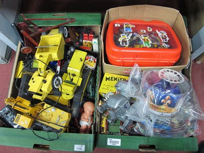 Lot 1146 - Toys, mainly loose diecast model vehicles...